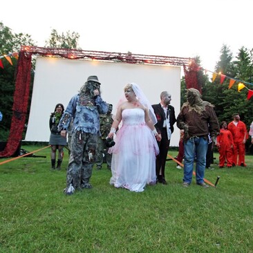 Picnic Cinema Evil Dead At Hamsterley 2