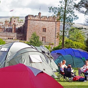 Pincic Cinema At Muncaster Campers Castle Small