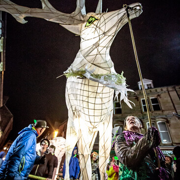 2018 Winter Droving procession lantern credit Graham Wynne 230