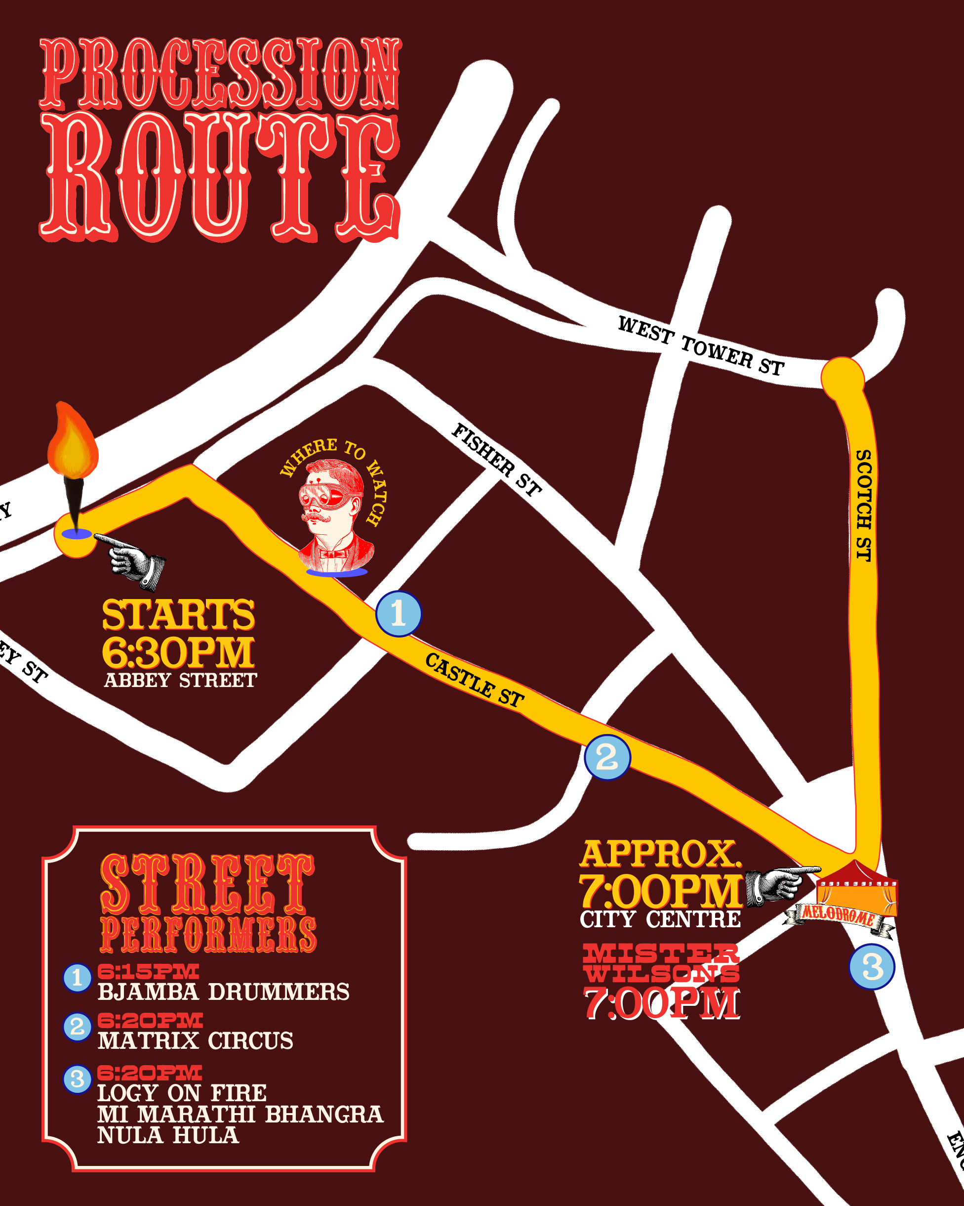 Procession Route